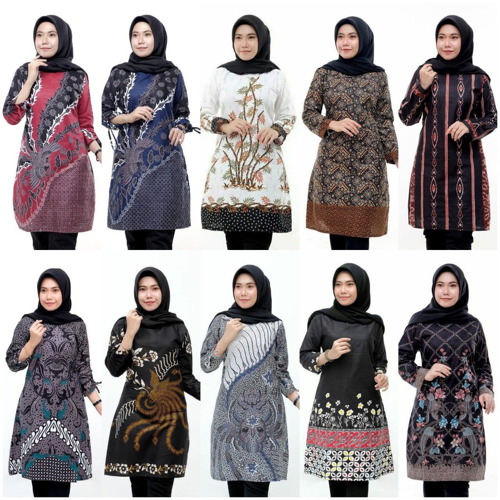 Promo Atasan Batik Dolby Dolbi Dobby Doby Tenun Sutra Tulis Halus Katun Atbm Baron ,sarombit Atasan oeBEO7TBq8yR9