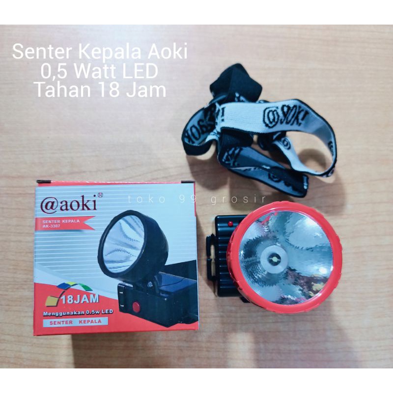 Senter Kepala LED AOKI AK 3307