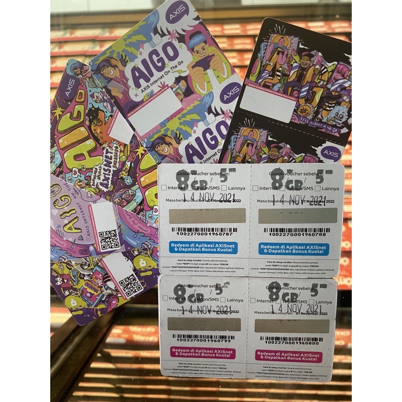 VCR DATA AXIS 8GB 5HARI [ CEK HARGA PARTAI ]