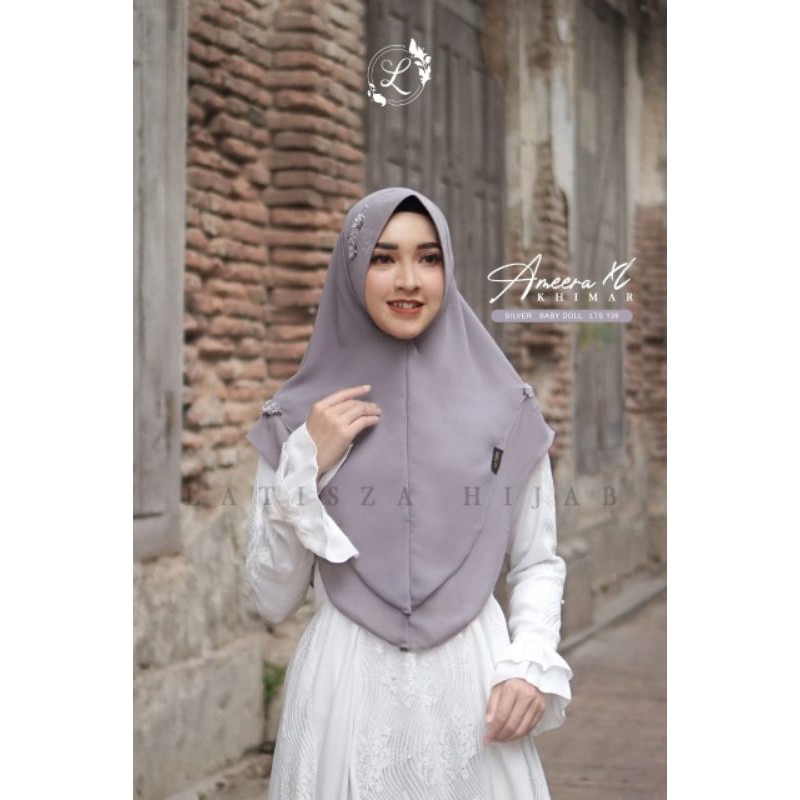 KHIMAR TERBARU AMEERA KHIMAR BY LATISZA SIZE XL KODE LTS139