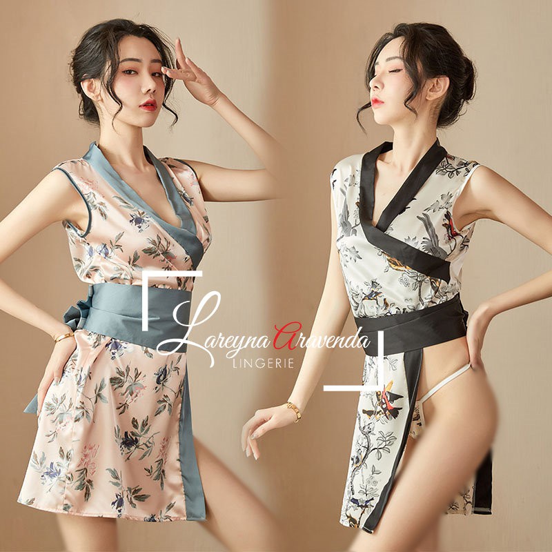 Lingerie Set PRIVASI AMAN Baju Tidur Wanita Dewasa Lingerie Sexy Lingerie Jaring Sexy Lingerie Jepan