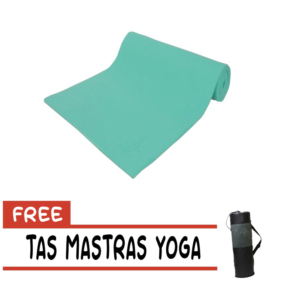 Matras Yoga anti Slip matras olahraga matras outdor dan indor Bonus Tas Sarung high quality