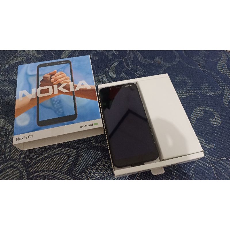 NOKIA C1 second (bekas unboxing)
