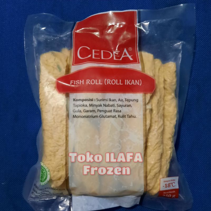 

Cedea Fish roll 250gr, 500gr dan 1kg