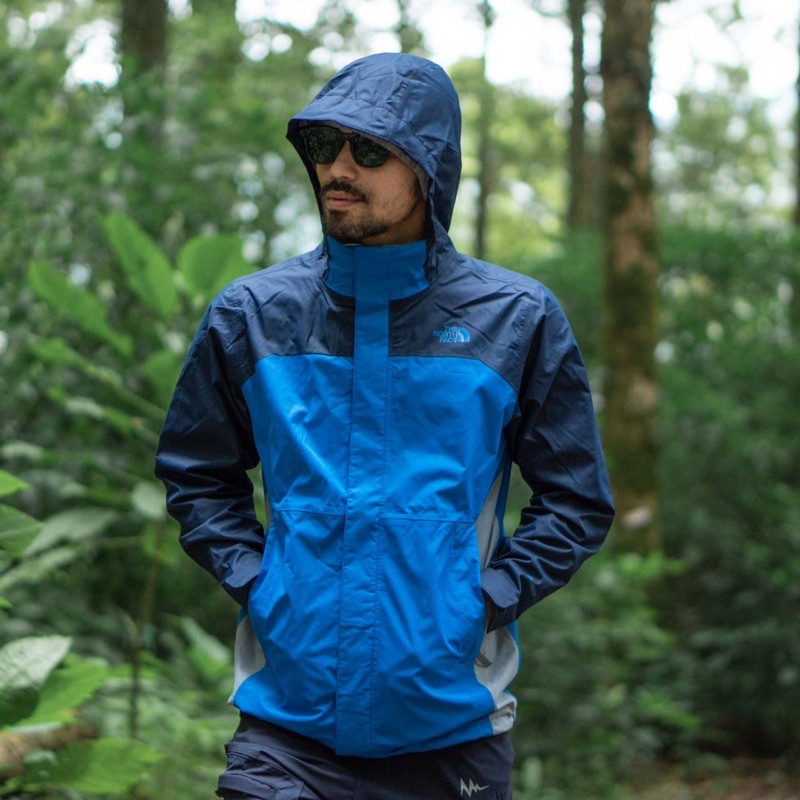 jaket tnf original dryvent - jaket gunung tnf original - jaket waterproof tnf original