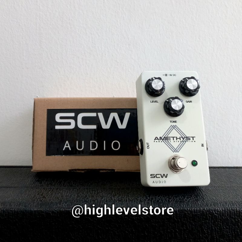 SCW AUDIO SCI Amethyst Parallel Distortion - Efek Effect Pedal