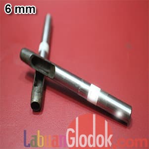 

Alat Membuat Lubang 6mm/ Plong 6mm Hollow Punch Mata Besi Plong Pukul/Pembolong 6mm