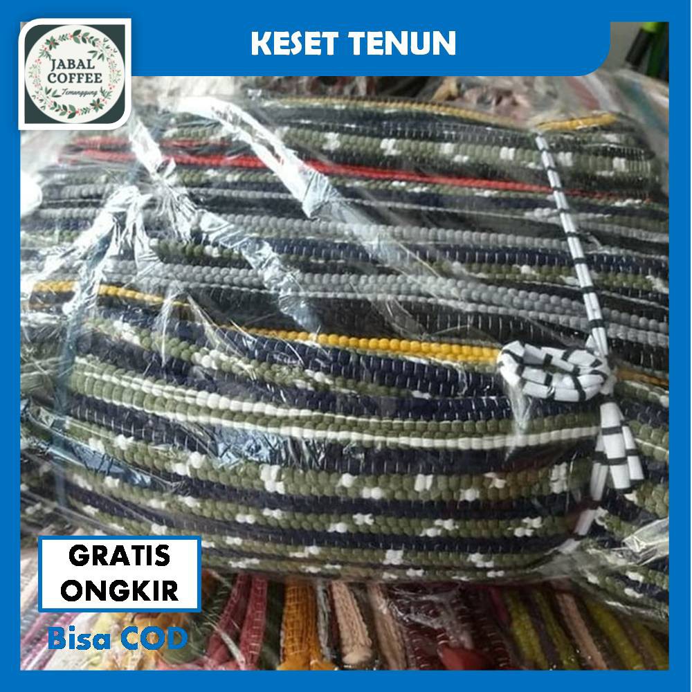 Keset Rajut Tenun Tebal / Keset Tenun Rajut / Keset / Keset Tenun / Keset Kaki Anti SelipJ78