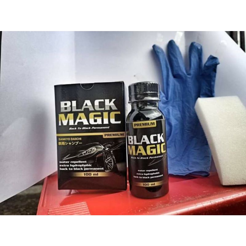 Penghitam Body Motor Perawatan Cat Dashboard Mobil / Black Magic Premium 65ml