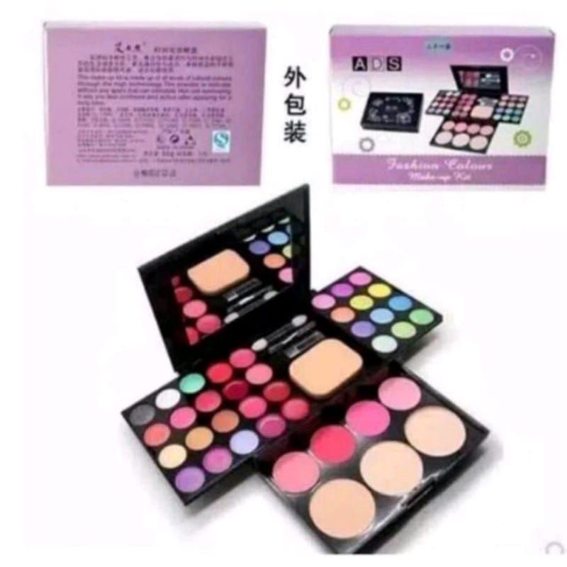 ADS Makeup Kit Ukuran Besar | Makeup Wajah Komplit Plit