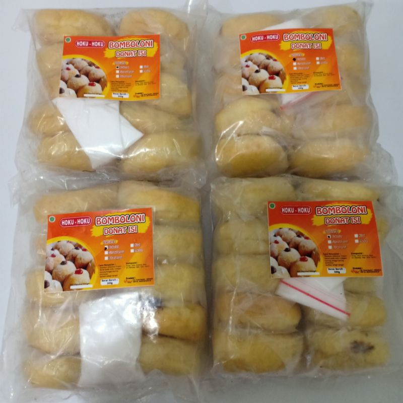 

Donat Hoku Bomboloni Coklat 400 gram