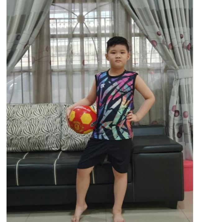 setelan singlet baju olahraga anak singlet badminton singlet voly singlet bola singlet training anak