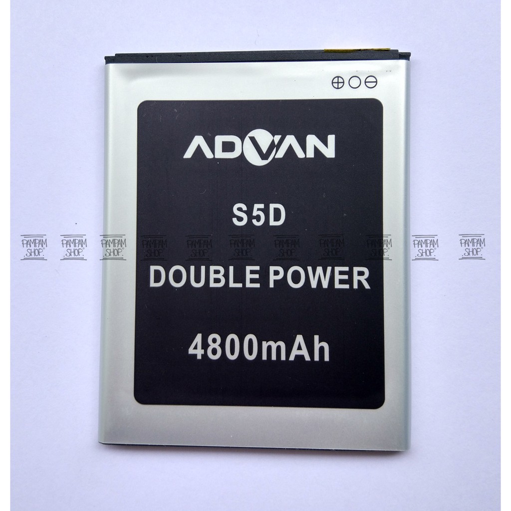 Baterai Advan S5D Original Double Power | Batre, Battery, Batrai, S 5D, S5 D, HP Advance