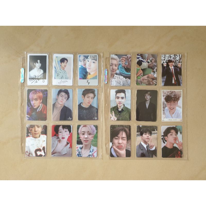 got7 exo infinite sf9 photocard jinyoung last piece love loop 7for7 sehun ocean view chanyeol love s