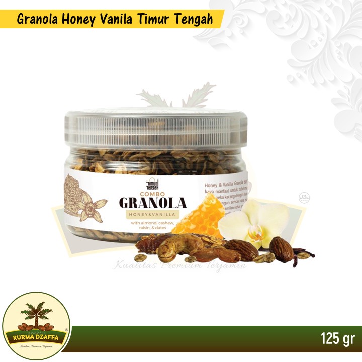 

Granola Honey Vanilla 125 gr Timur Tengah | Sereal Makanan Sehat