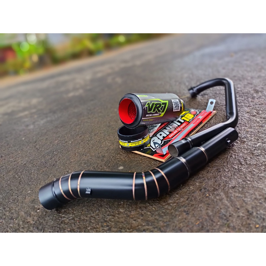 DISKON KNALPOT RACING VR7 UNTUK VIXION GSX SONIC SATRIAFU BYSON SCORPIO MXKING VERZA DLL