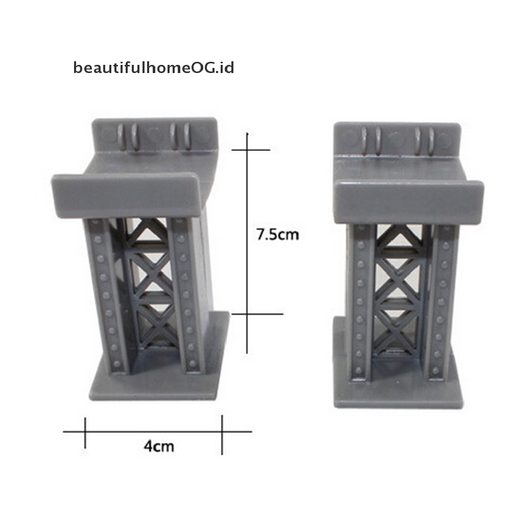 1 Pc Jembatan Pier Track Kereta Api Untuk Semua Merk