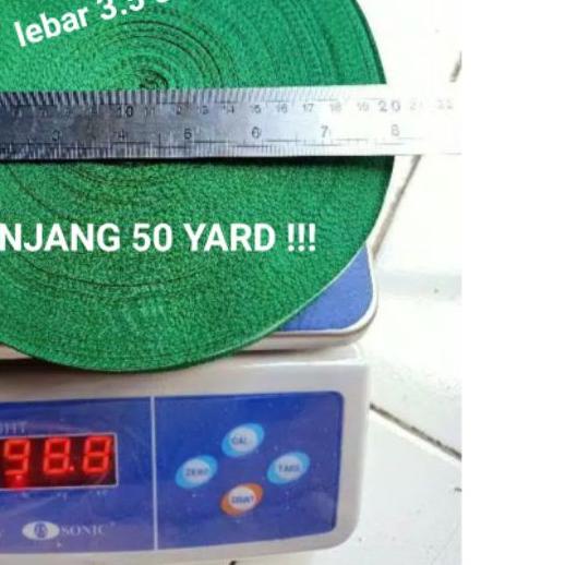 ✥ TALI MEDALI ROLL TALI WEBBING ROLLAN 3,5CM X 50 YARD (45/46meter) ♧