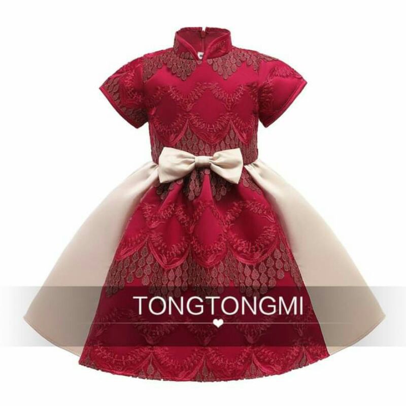 TONGTONGMI DRESS IMLEK BORDIR