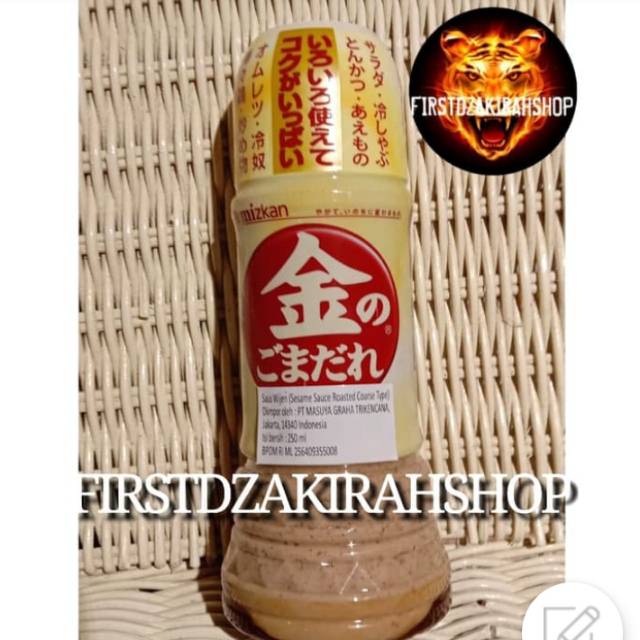 

Mizkan saus wijen roasted coarse 250gr