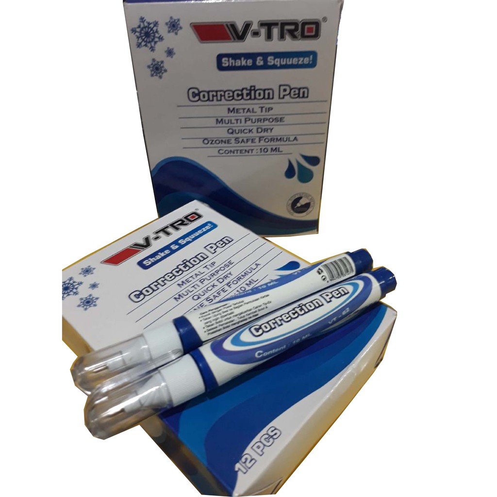 

CORRECTION PEN V-TRO TYPE -62 10ML