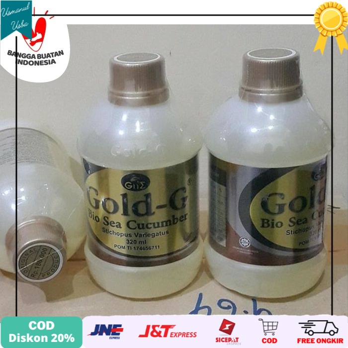

◾COD◾ Jelly Gamat Gold G 320 ML | Gold-G 320ML | Gold G 320 dijamin Original
