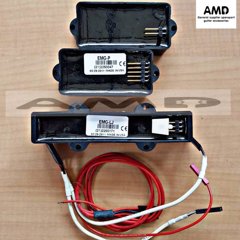 PICKUPS ATAU SPUL BASS EMG USA FOR FENDER JAZZ BASS