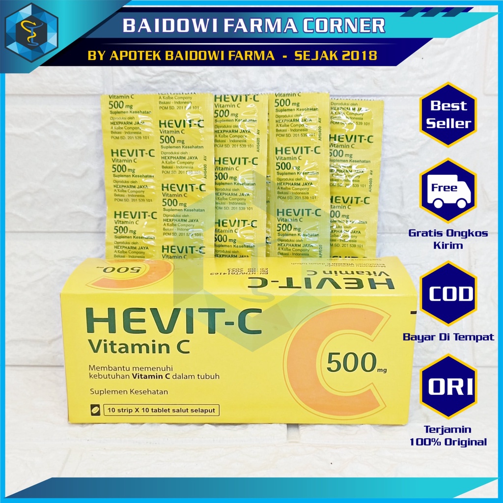 HEVIT C 500 MG, HEVIT C 1000MG DAN HEVIT PLUS