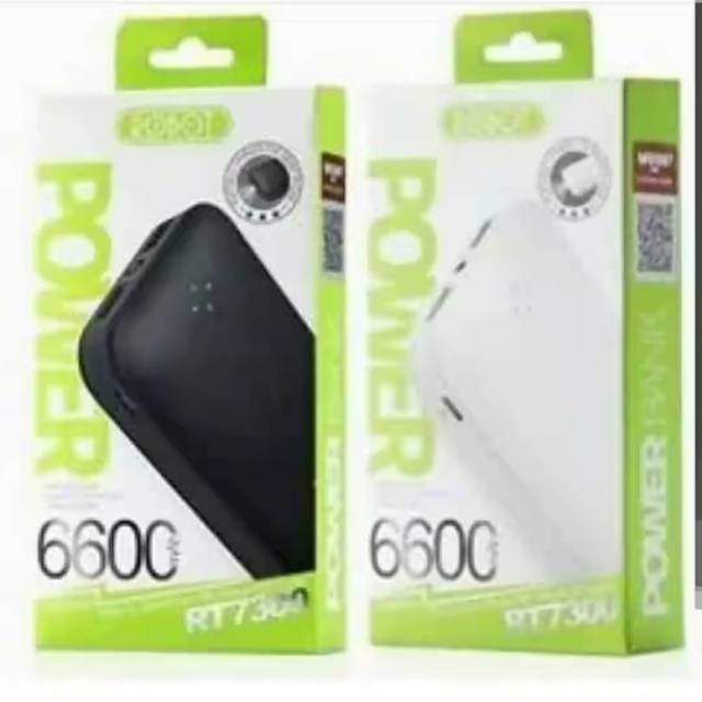 Power Bank Robot 6600 RT 7300