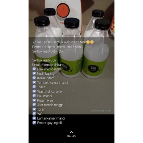 SERBUK AJAIB PEMBERSIH TOILET/KLOSET/WC