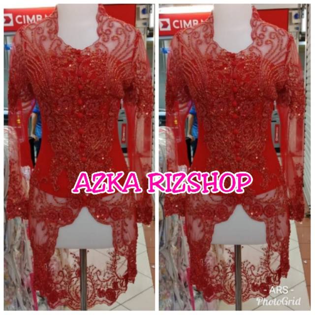 atasan kebaya pesta kebaya merak modern kebaya kerah sunda + longtorso