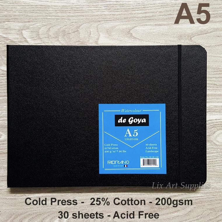 

Popul3r|De Goya Watercolor Book Stitched - A5 (30 sheets - 200gsm).R big_sAle