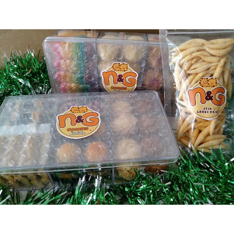 

Paket Tester Kue Kering N&G Cookies