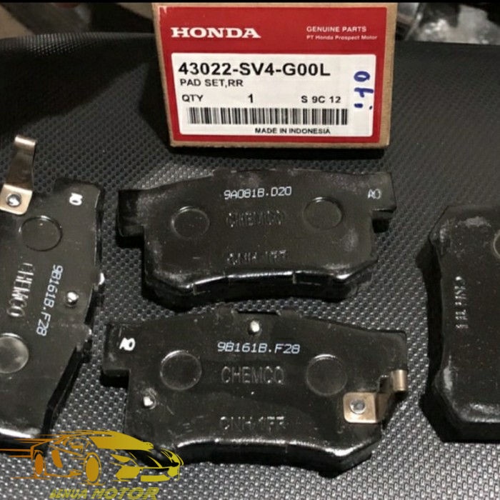 TERMURAH Kampas Rem Belakang Civic 2013-2016, Civic FB