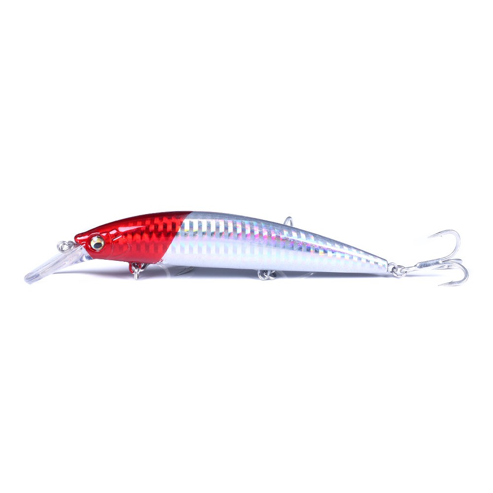 HENGJIA 1 Pieces New Sinking Minnow Umpan Pancing 130mm 36g/39g Swimbait Fishing Lure Bass Wobbler Ikan Kecil Kail 3X strong Memancing Kait