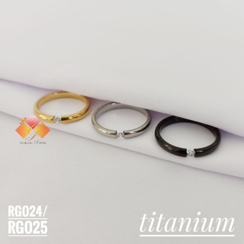 Cincin titanium RGO24/RGO25