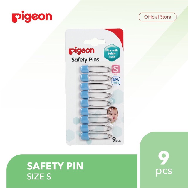 PIGEON Safety Pins / Peniti bayi size S dan L