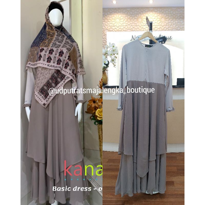 KANAYA / Basic dress by kanaya/dress kanaya/kanaya brand/gamis kanaya/kanaya ory