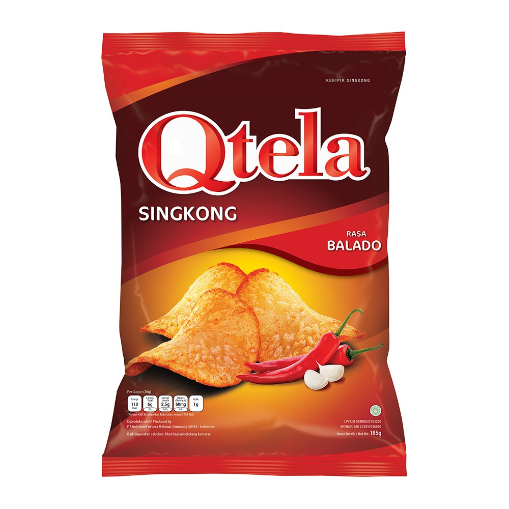 

Qtela Singkong Balado 185 Gr - 2 Pcs Promo Snack