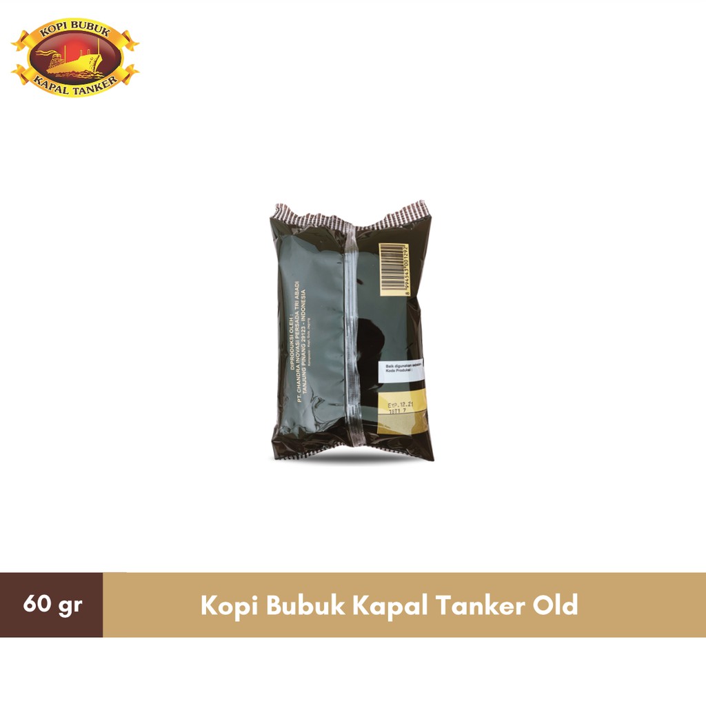 Kopi Bubuk Kapal Tanker Old - 60 Gr