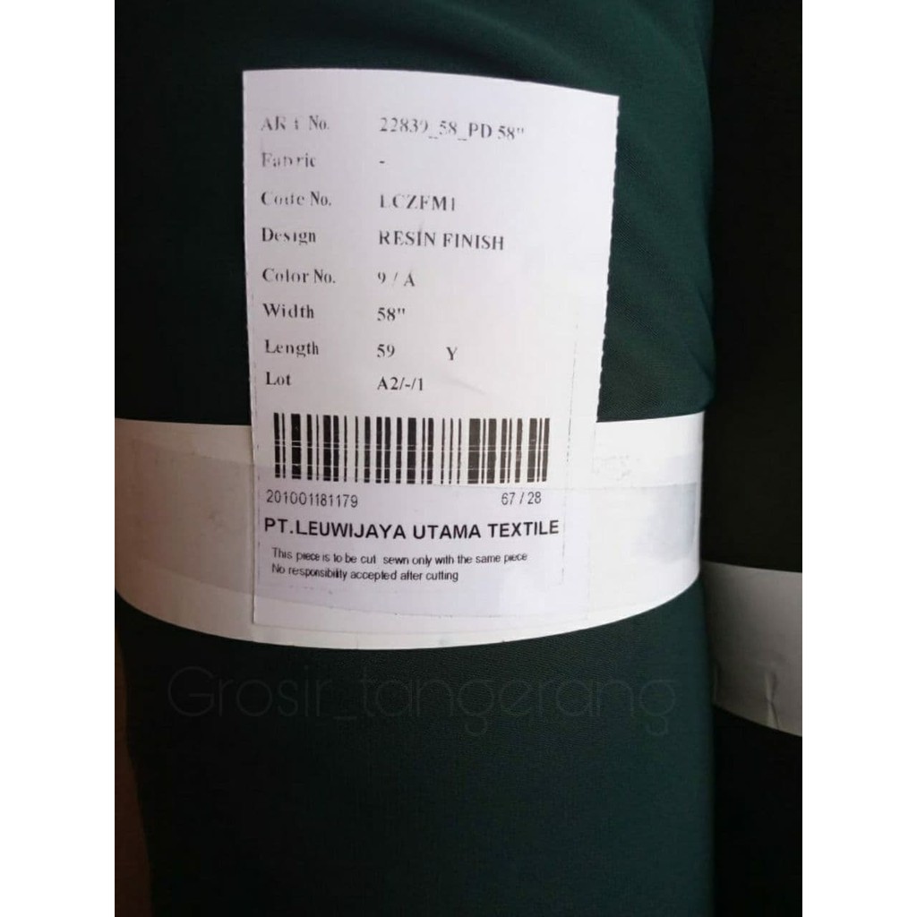 1m Kain Fursan Leuwitex Premium cocok Untuk Gamis Abaya HIjab dll Tebal Tidak Tranparan