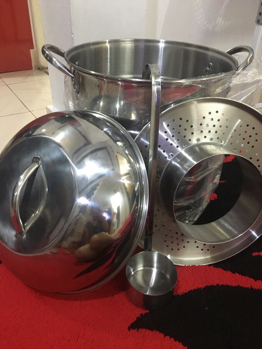 Panci Bakso Supra Panci Bakwan Dandang Bakso Stainless Steel Bahan Tebal