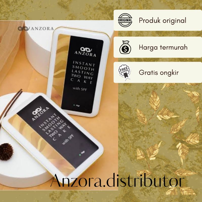 two way cake anzora/ twocake anzora/ bedak padat anzora