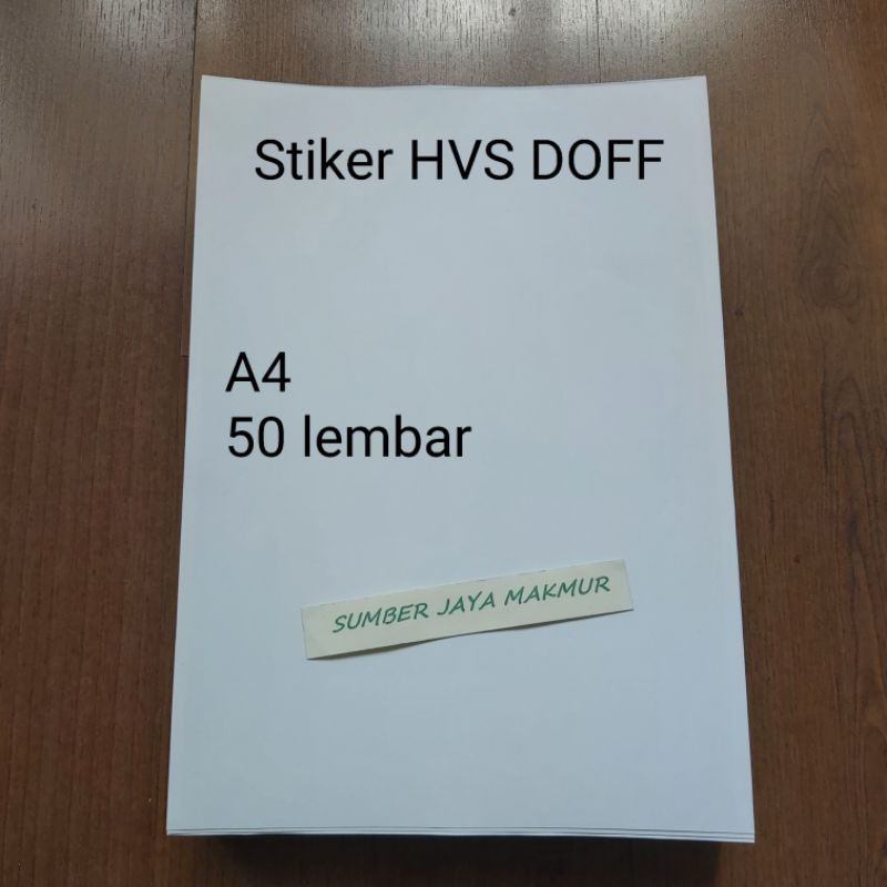

Stiker HVS Doff
