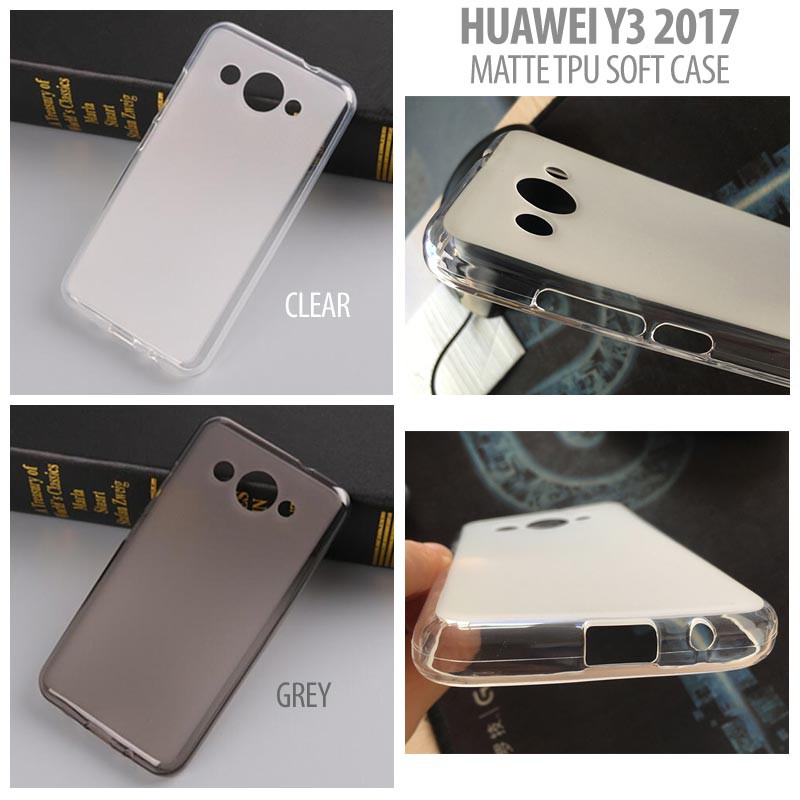 Huawei Y3 2017 - Matte TPU Soft Case