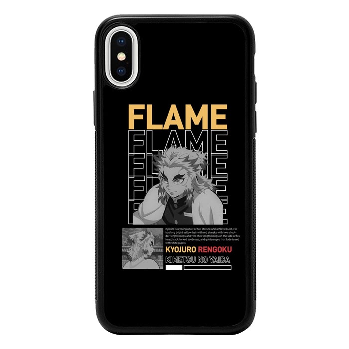 Case Casing Iphone 6 7 8 X Xr Xs Max Plus Kyojuro Rengoku B0773