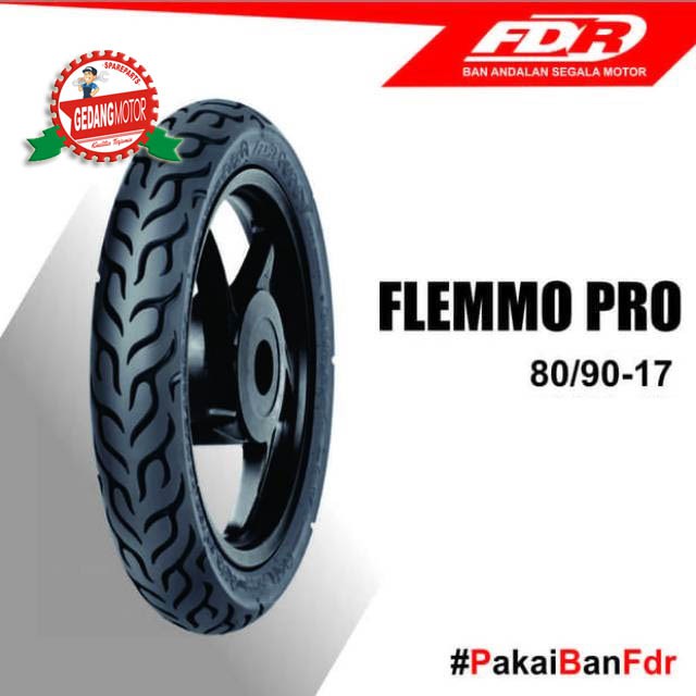 BAN LUAR BELAKANG FEDERAL FDR 80/90-17 TT FLEMMOPRO RING 17
