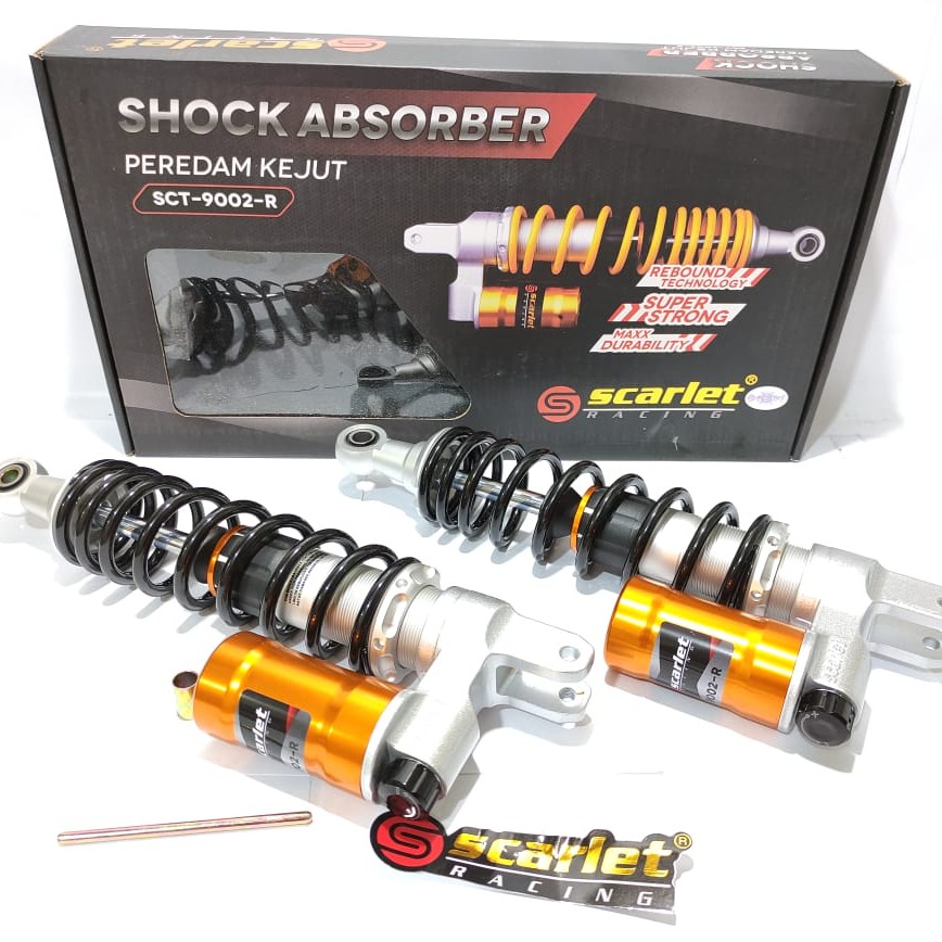 Sok ShockBreaker Shock Tabung Nmax 155 Tabung Bawah Scarlet - HITAM