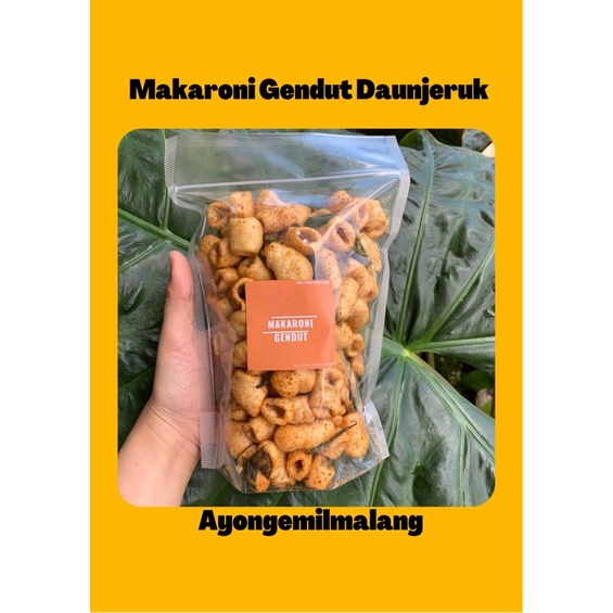 

MAKARONI GENDUT DAUN JERUK