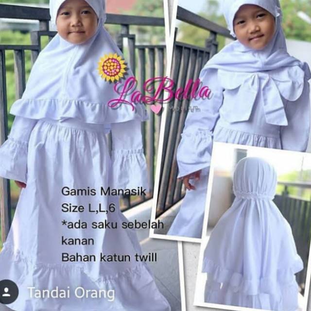 Gamis LaBella putih
